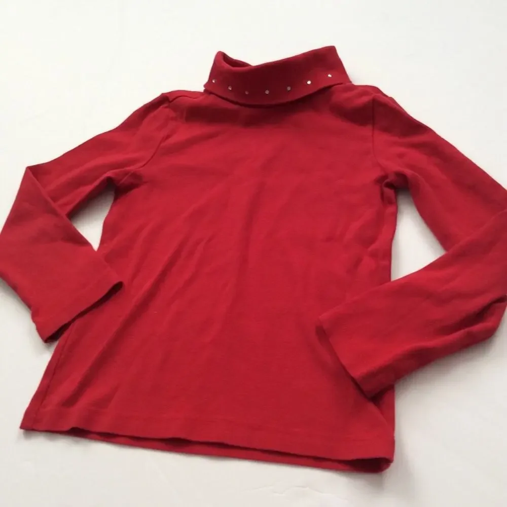 Red Gymboree turtleneck 5T